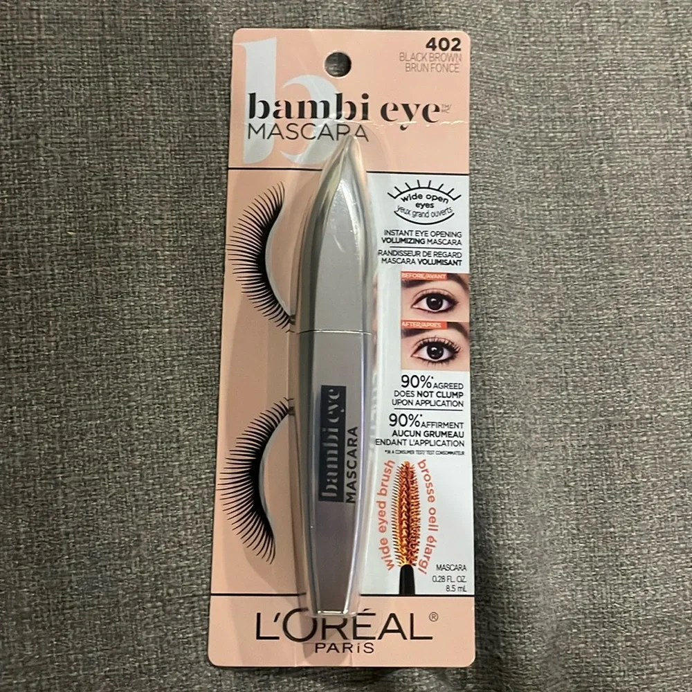 Loreal Paris Bambi Eye Mascara 402 Black Brown